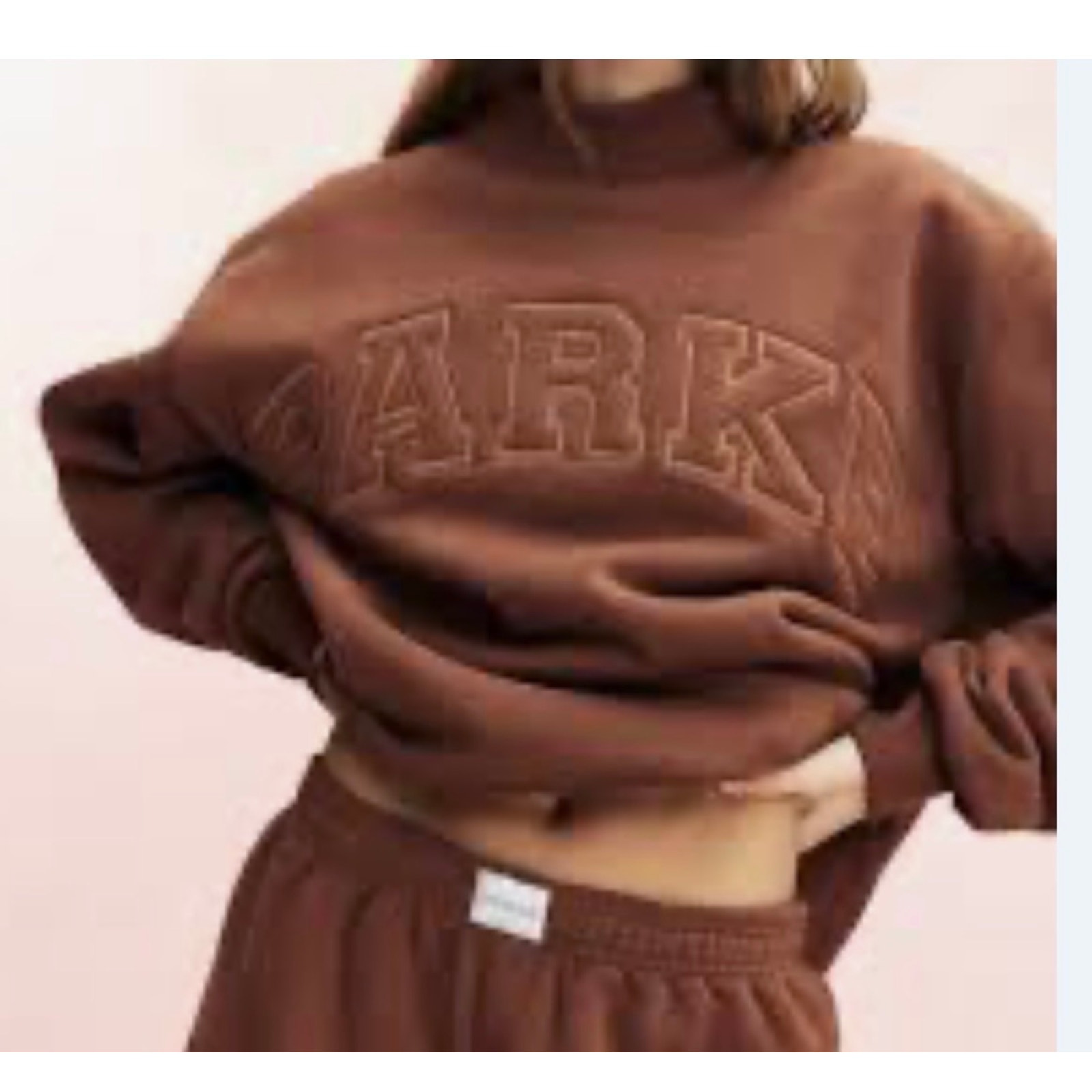 Parke Varsity Mockneck Monochrome Mocha Size Xxl. New In Bag. 100% Authentic!